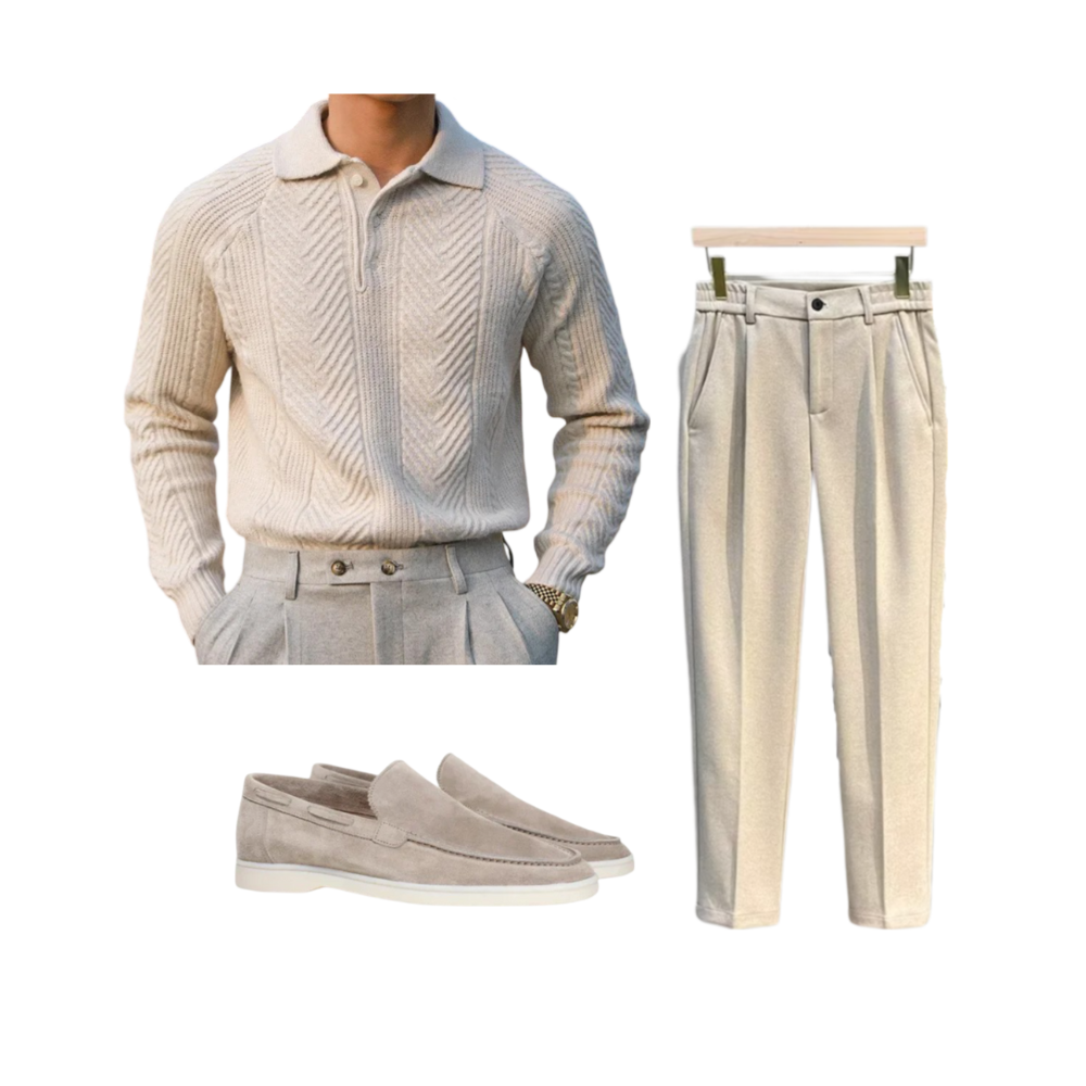 Liscio™ Polo Sweater Set 4