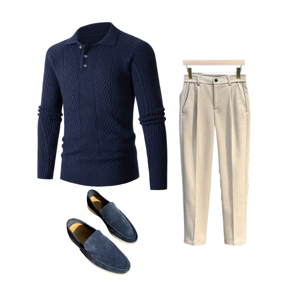 Liscio™ Polo Sweater Set 4