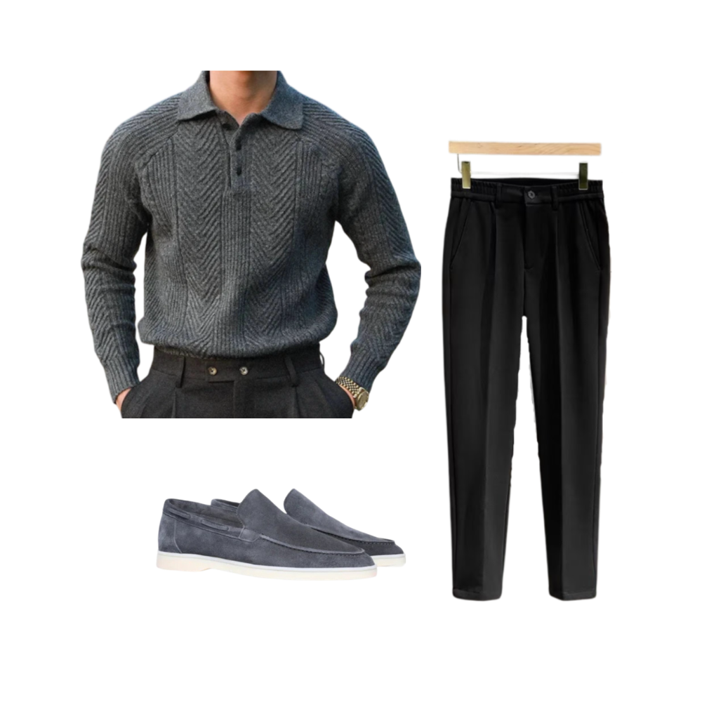 Liscio™ Polo Sweater Set 4