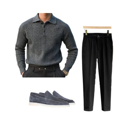 Liscio™ Polo Sweater Set 4