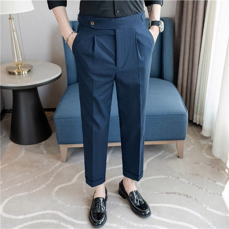 Valente™ Linen Buckle Trousers