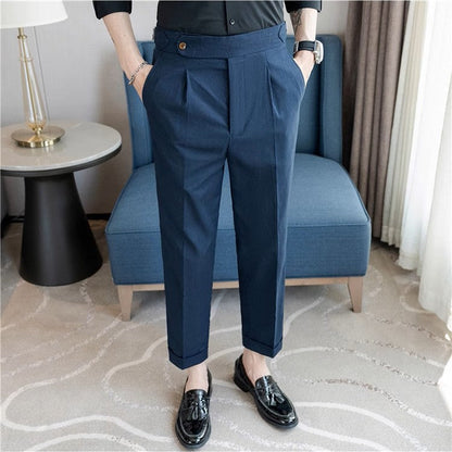 Valente™ Linen Buckle Trousers