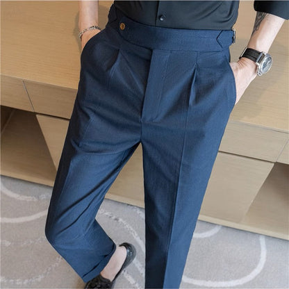Valente™ Linen Buckle Trousers