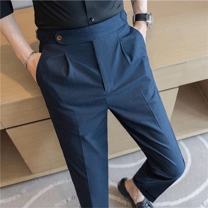 Valente™ Linen Buckle Trousers