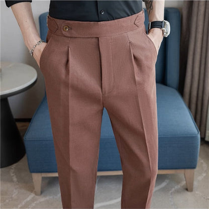 Valente™ Linen Buckle Trousers