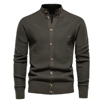 Menzio™ Button-Up Sweater
