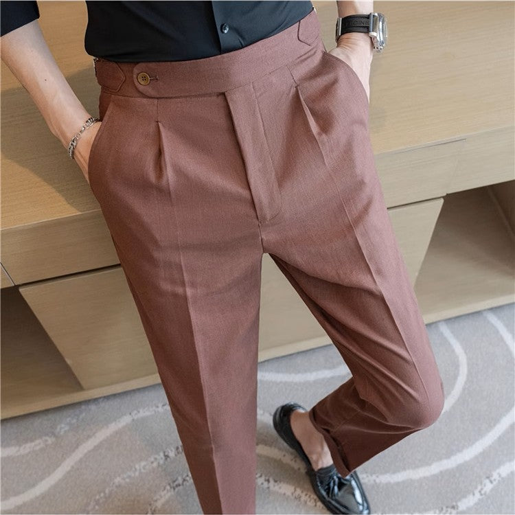 Valente™ Linen Buckle Trousers
