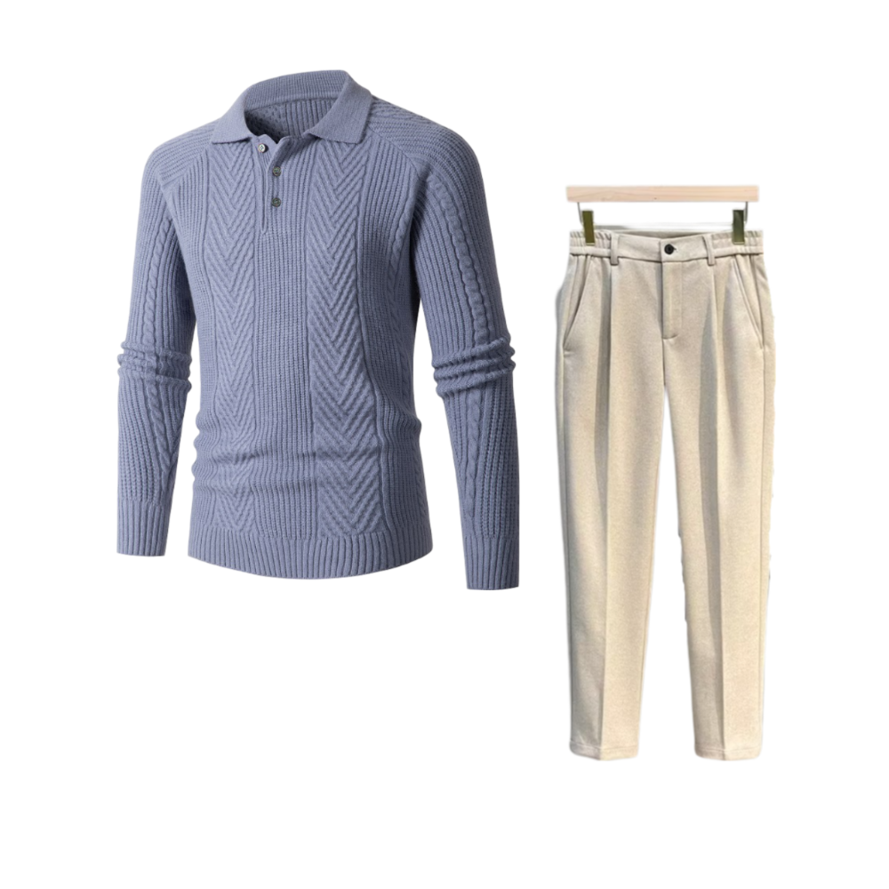 Liscio™ Polo Sweater Set 1
