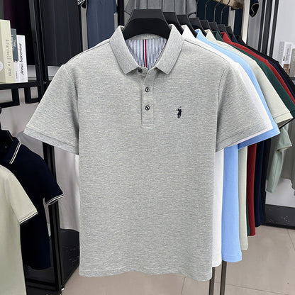 Cotton POLO Shirt – Short Sleeve, Classic Fit for Men