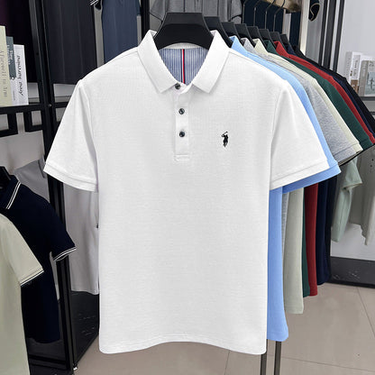 Cotton POLO Shirt – Short Sleeve, Classic Fit for Men
