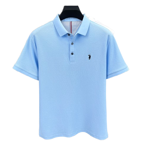 Cotton POLO Shirt – Short Sleeve, Classic Fit for Men
