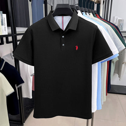 Cotton POLO Shirt – Short Sleeve, Classic Fit for Men