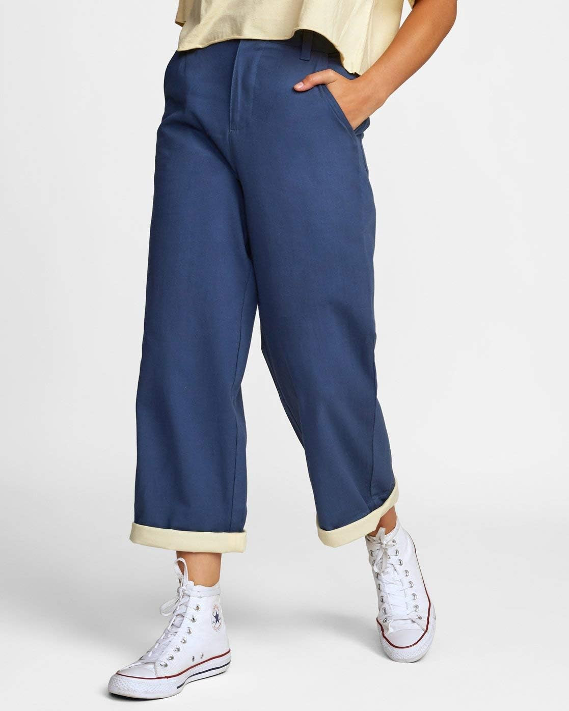 Junior'S Jackal Wide Leg-Trouser, Dark-Denim, 29