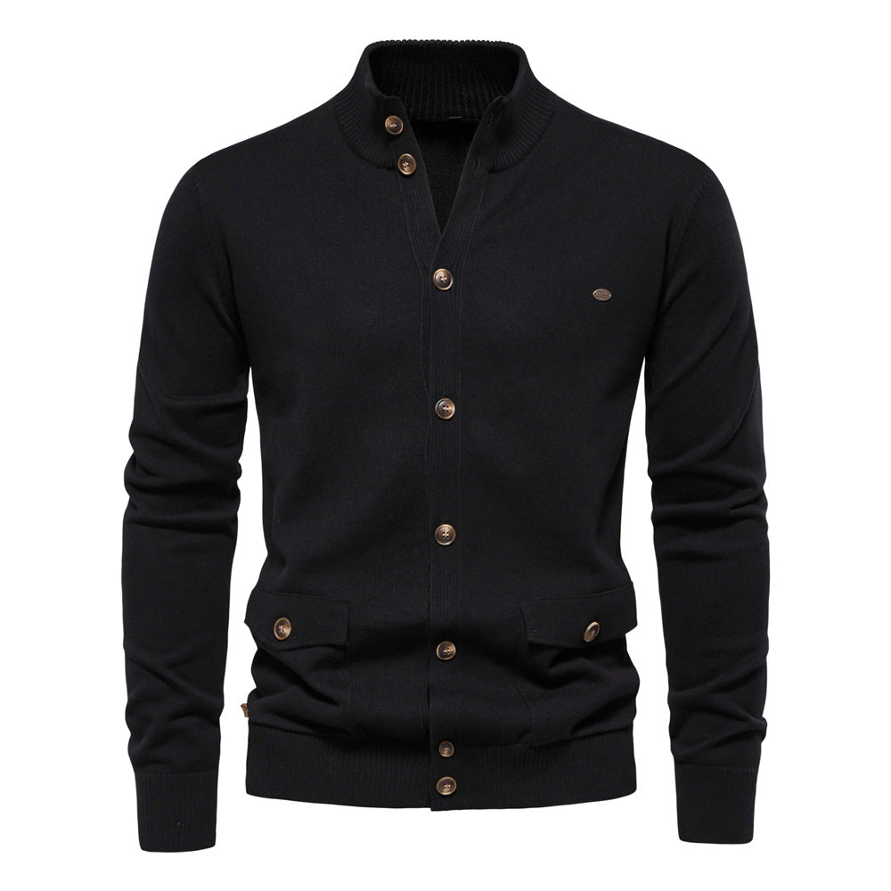 Menzio™ Button-Up Sweater