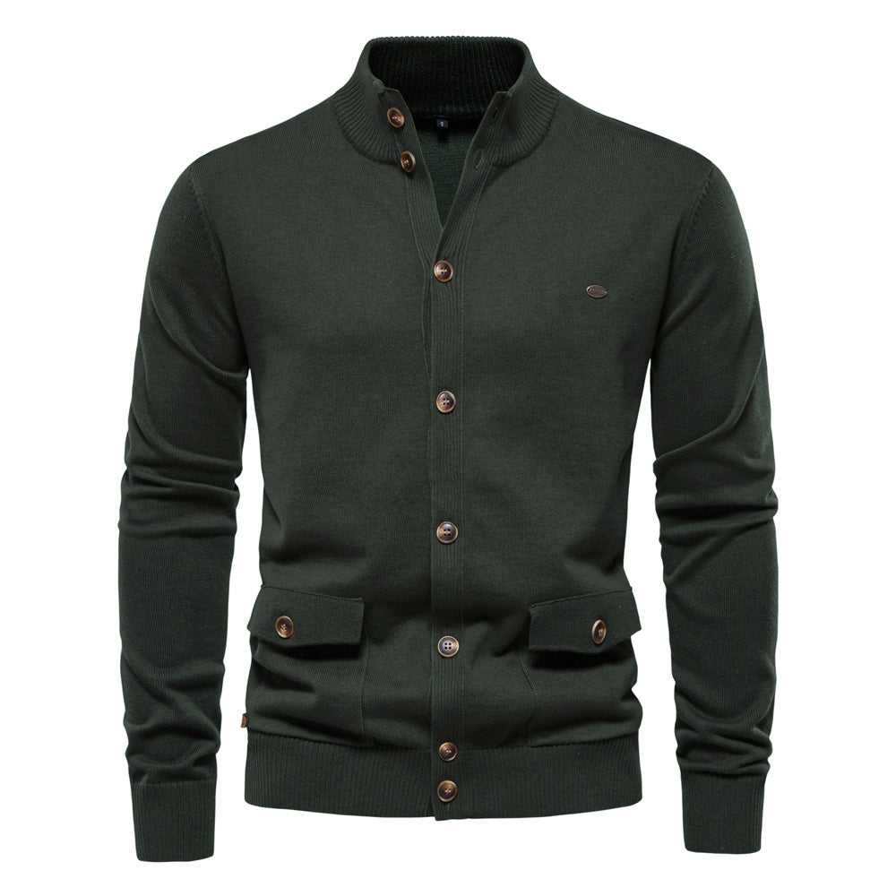Menzio™ Button-Up Sweater