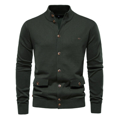 Menzio™ Button-Up Sweater