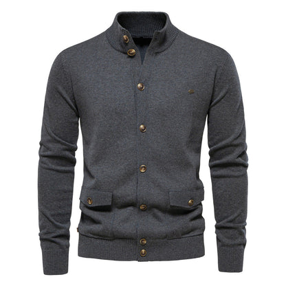 Menzio™ Button-Up Sweater
