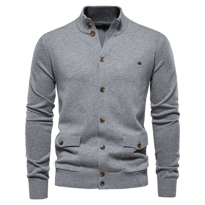 Menzio™ Button-Up Sweater