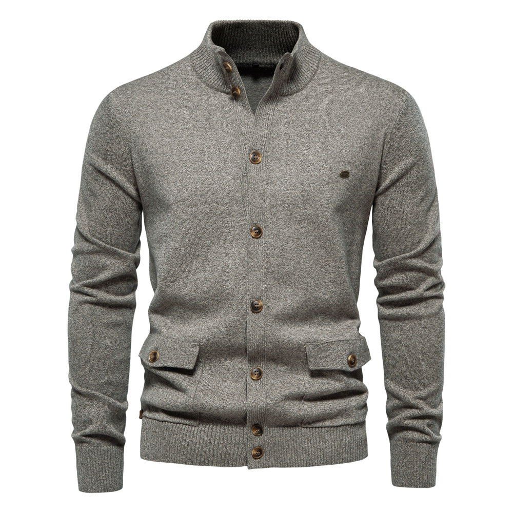 Menzio™ Button-Up Sweater